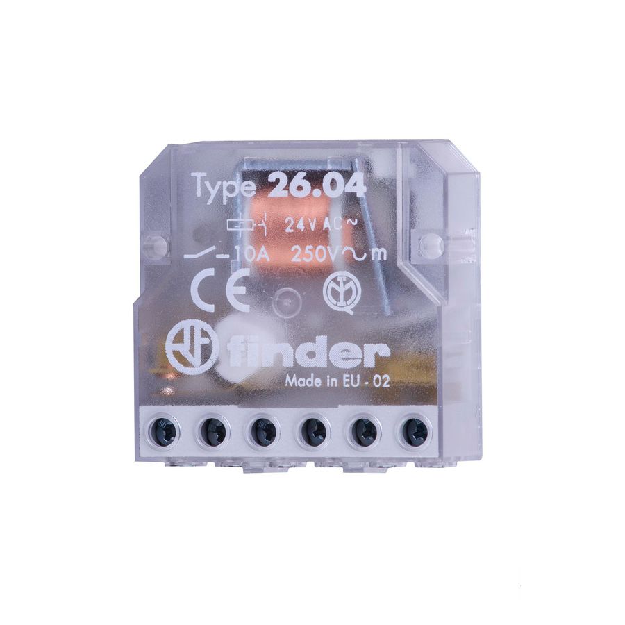 Impulsrelais 1M+1V 10A 24V AC