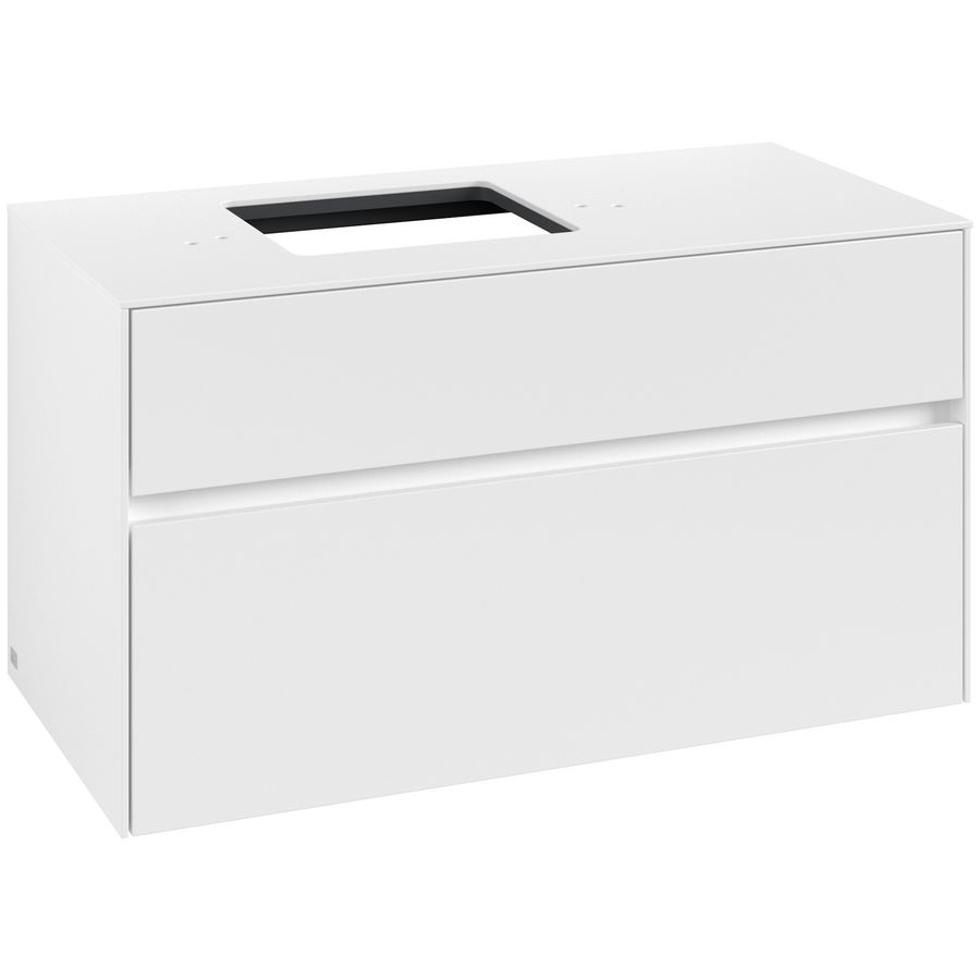 Wastafelonderkast Collaro 1000x548x500mm Wh.Matt C12600MS
