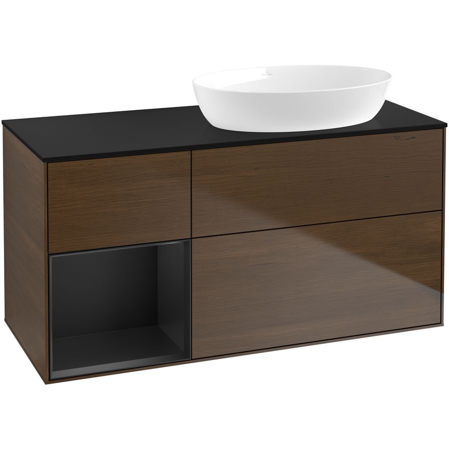 Wastafelonderkast Finion 1200x603x501mm W.Veneer GA42PDGN