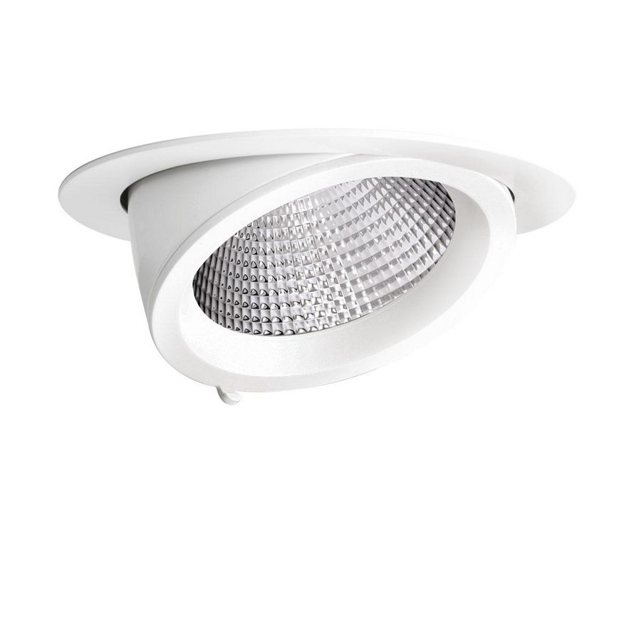 LED-Inbouwspots 3000K 27W DALI cirkelvormige verspreidende O