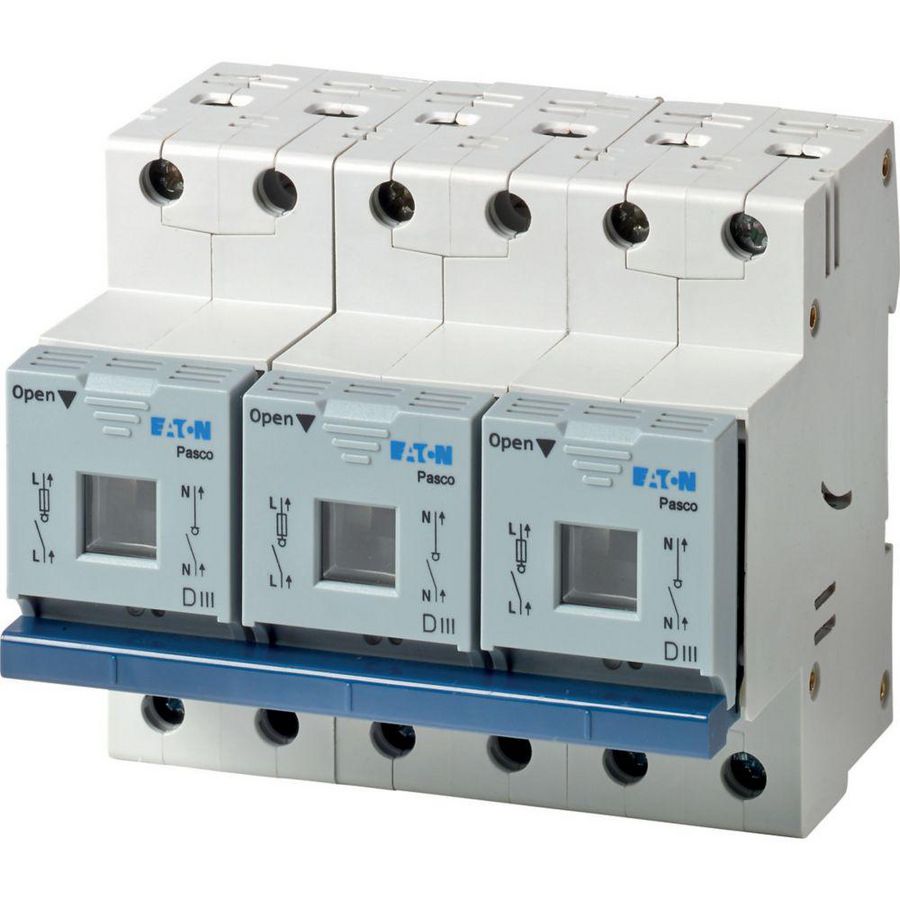 Pasco veilighedenlastscheider DIII 3P+N max.35A
