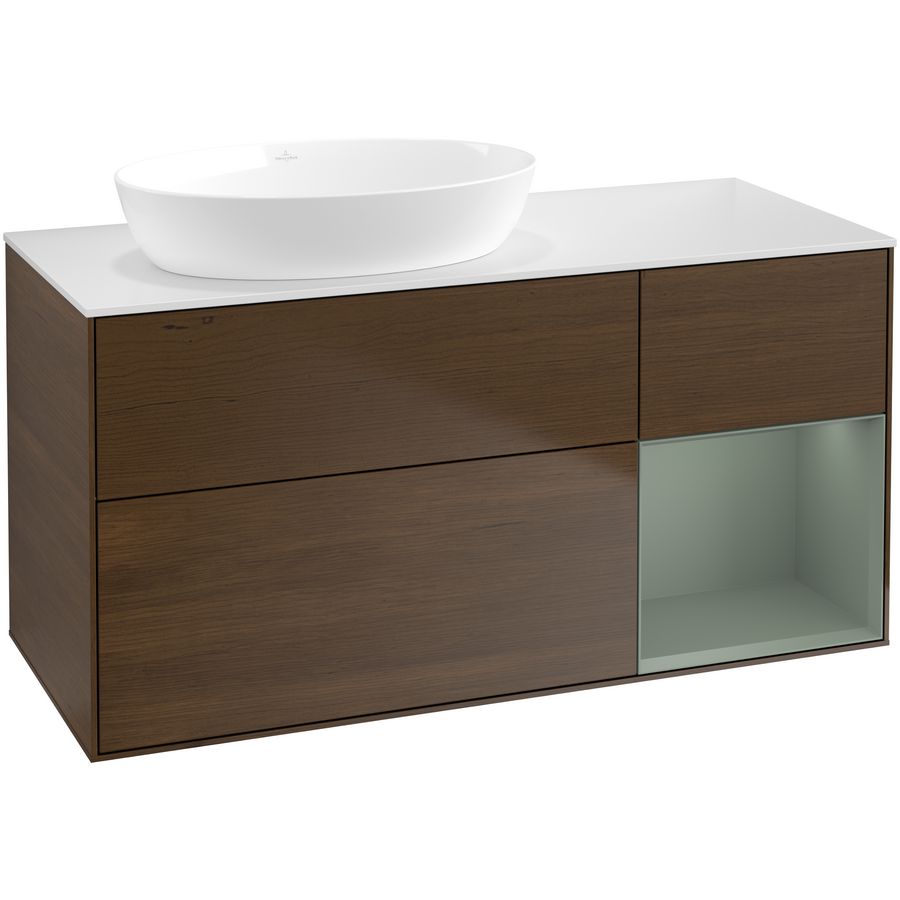 Wastafelonderkast Finion 1200x603x501mm W.Veneer GA51GMGN