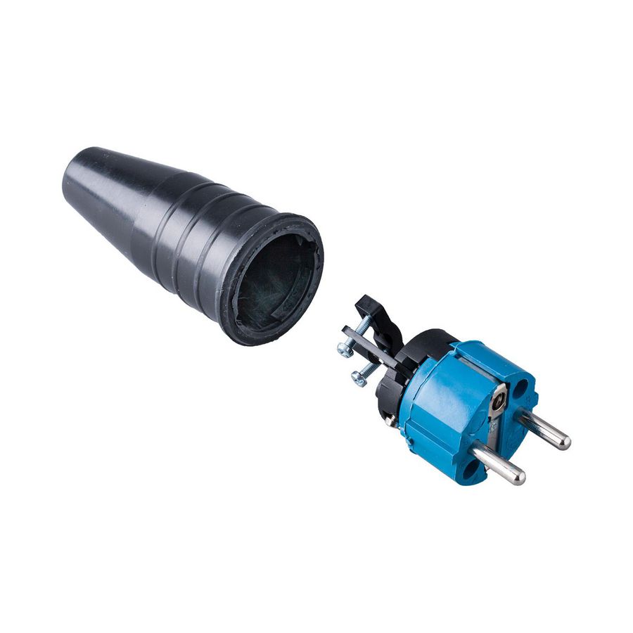 Volrubber contactstop 16A 250V bus/randaarde blok VVE=10