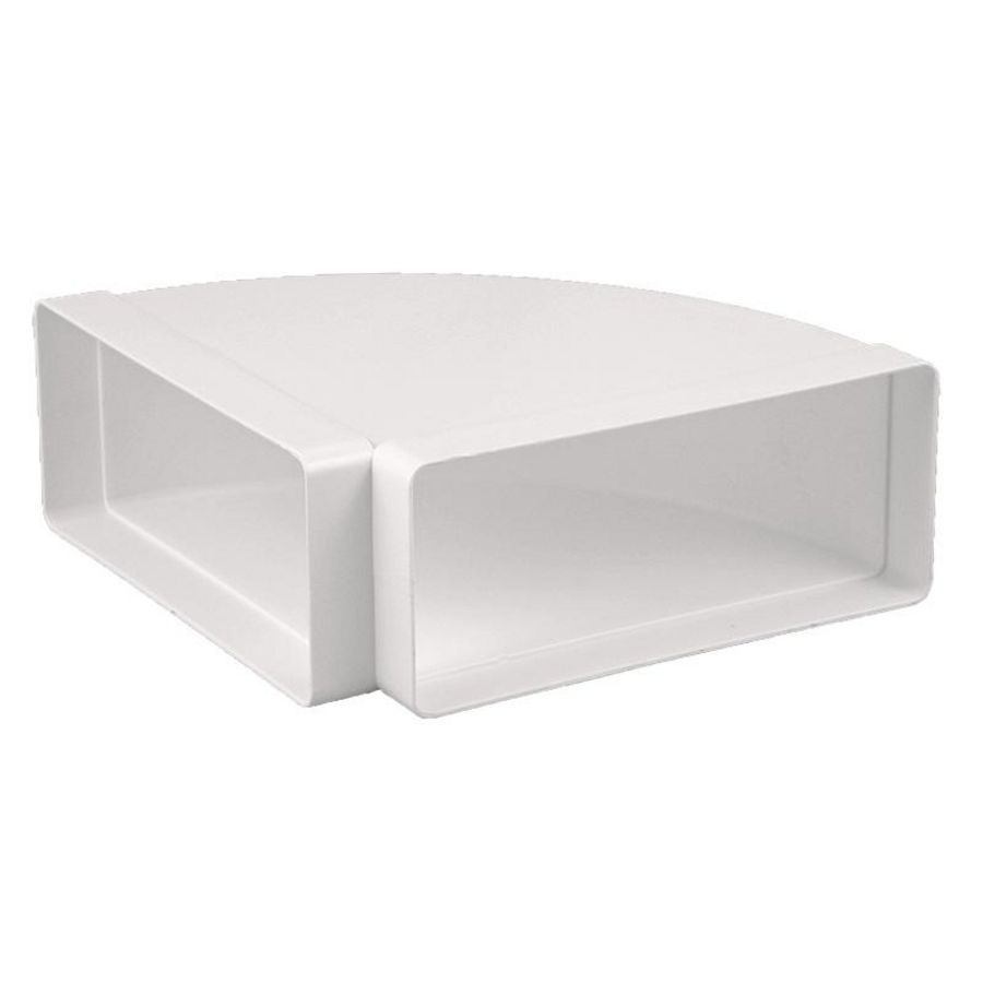 Hoekstuk horizontaal 90° 220x90mm