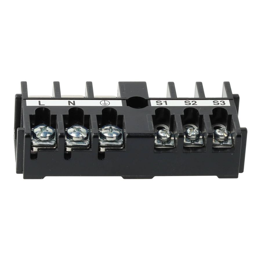 Aansluitklemmenstrook 300023673 tbv AWHP buitenunit