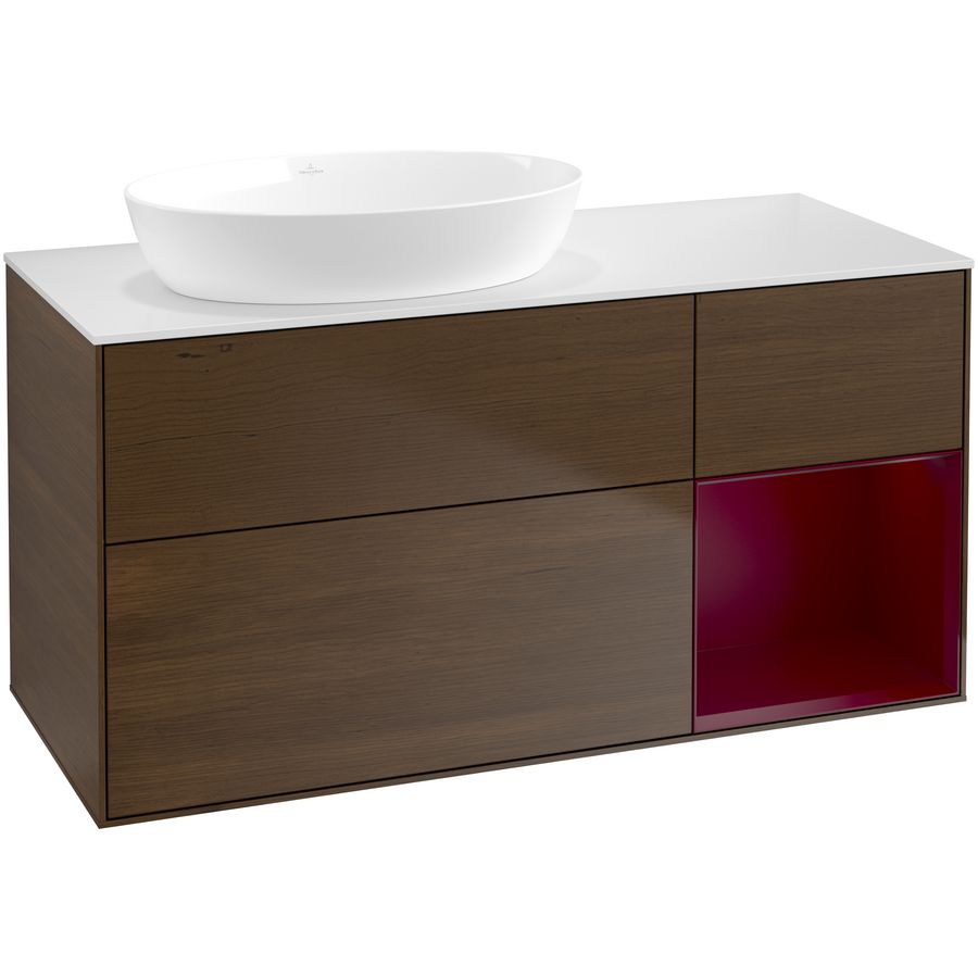 Wastafelonderkast Finion 1200x603x501mm W.Veneer GA51HBGN