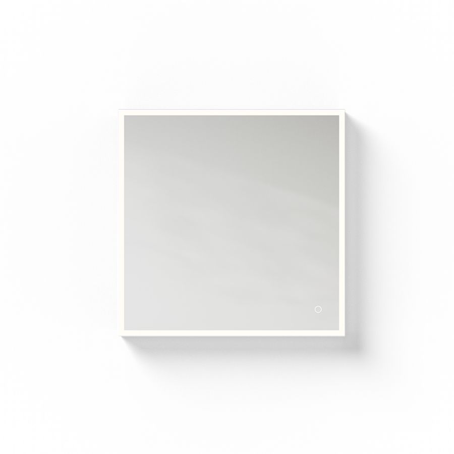 Spiegel O-LINE SQUARE met led-verlichting 600x600mm