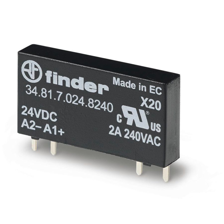 Optorelais Solid-State 1 maakcontact 2A/240V AC 24V DC S.