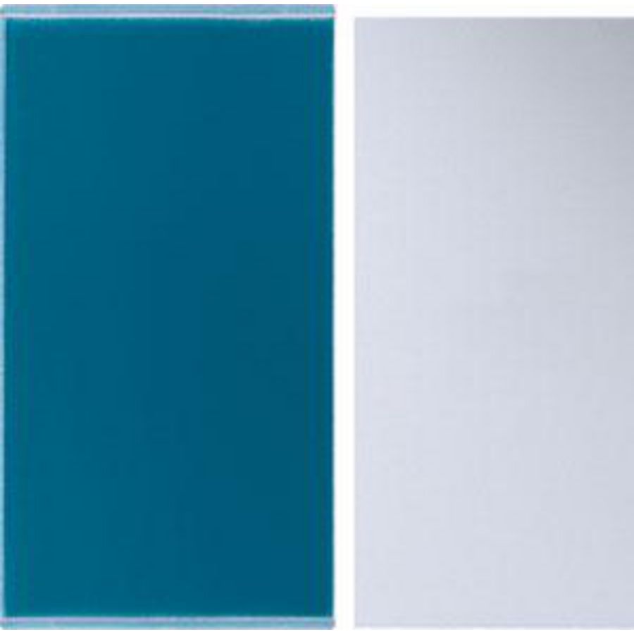 Afdekking LS-aluminium plexigl.m.tekststrook