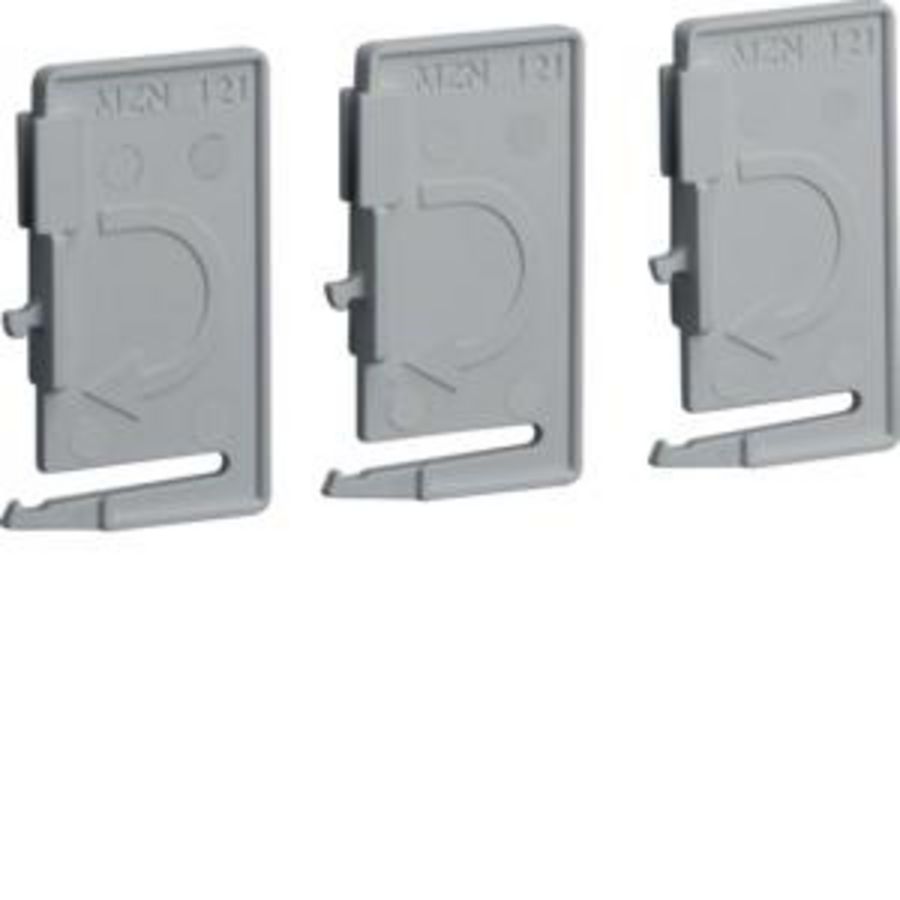 Doos a 3st. Scheidingsschot voor installatieautomaten mod