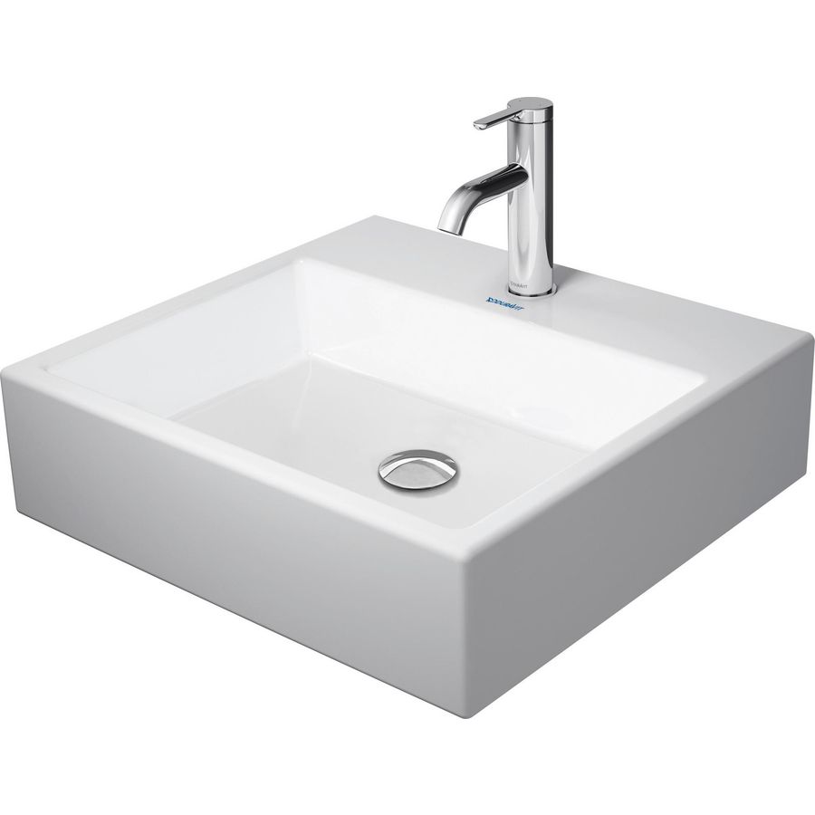 VERO AIR #235050 wastafel 500mm wit met kraangat