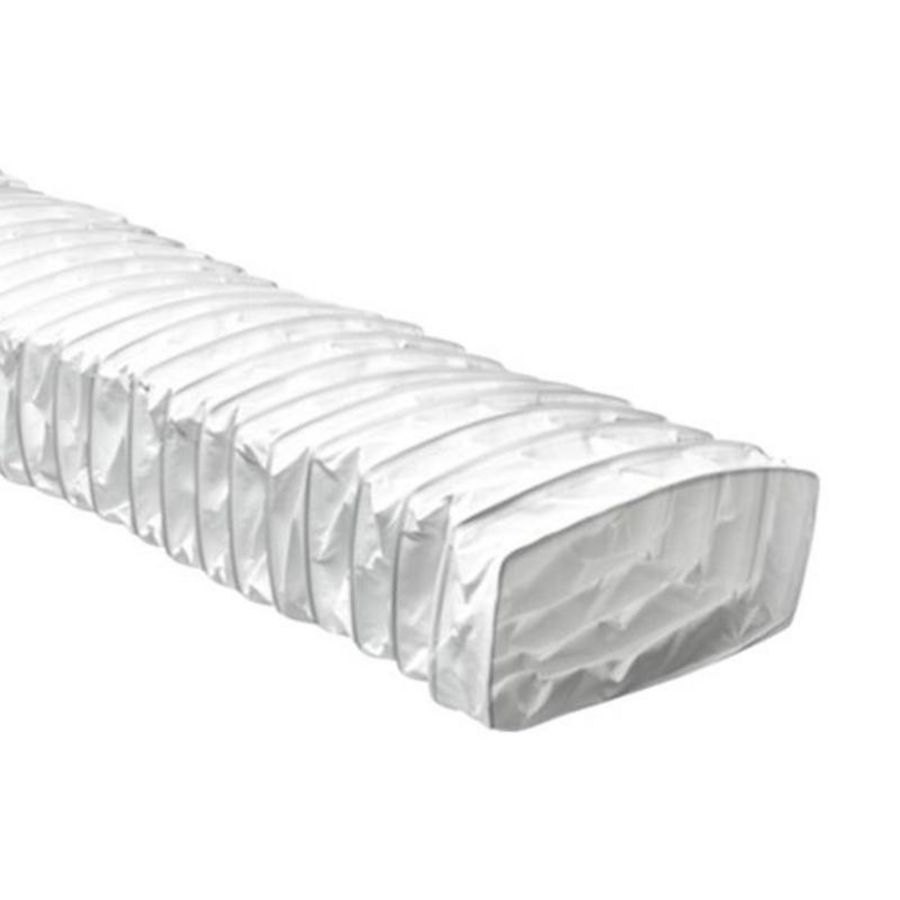 Kunststof afvoerslang 110x54mm 1mtr. wit