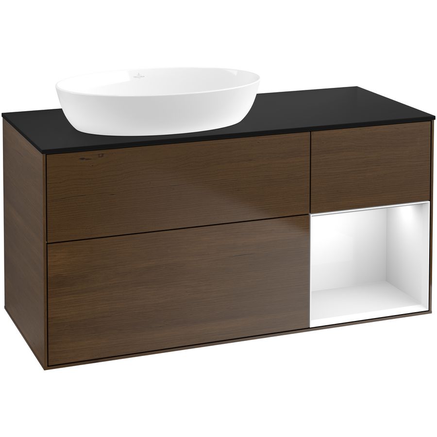 Wastafelonderkast Finion 1200x603x501mm W.Veneer GA52GFGN