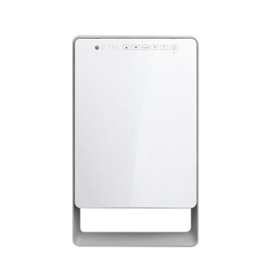 Elektr. badkamer ventilatorkachel / fan heater AURORA TOUCH wit 1000W