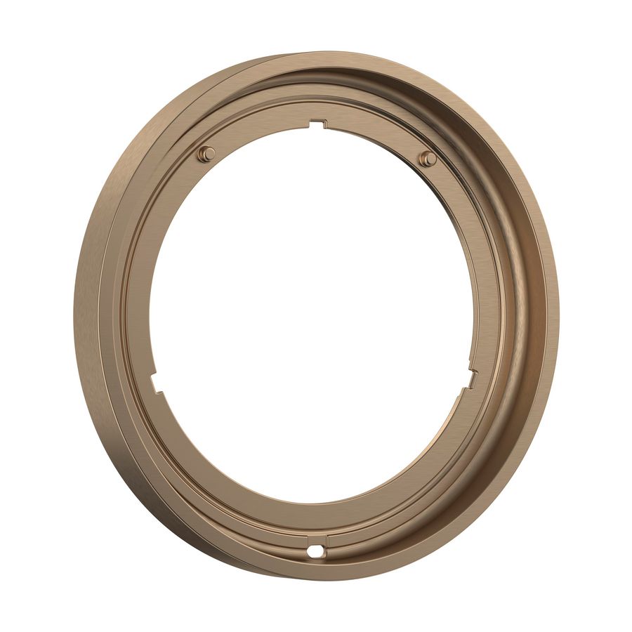 Kraanrozet AX ShowerSelect ID verlenging rond 5mm Brushed Bronze