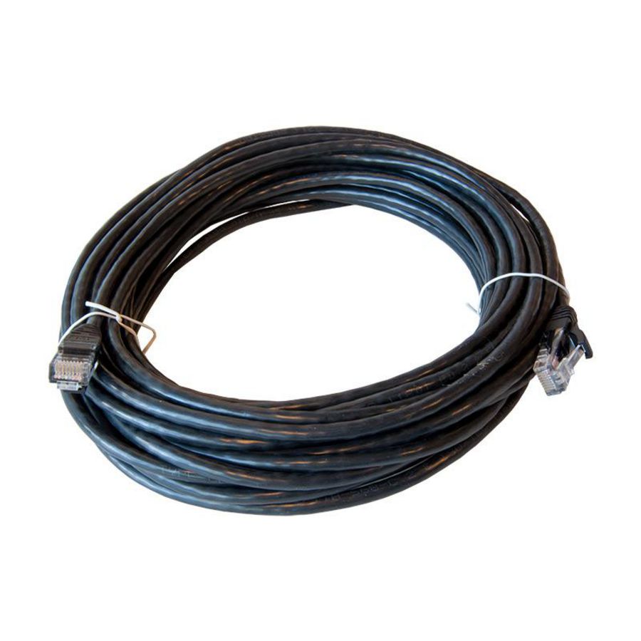 Patchkabel / netwerkkabel CAT5e UTP PVC molded zwart 10meter