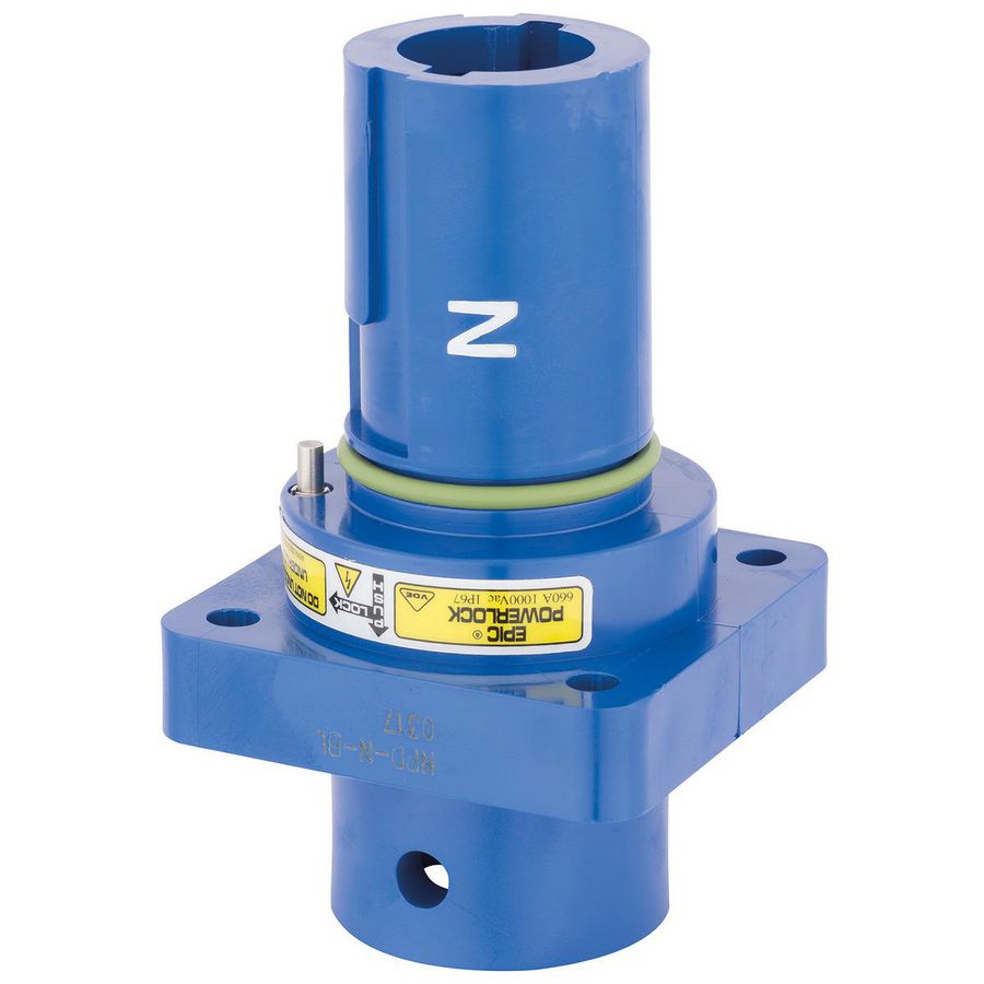 Ronde connector EPIC POWERLOCK A1 C N/BL SP M12