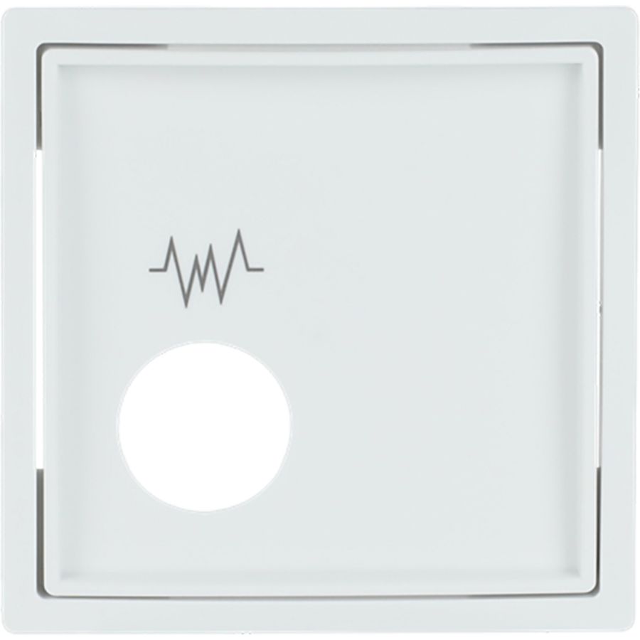 Centraalplaat voor Ackermann RED 1steek s-studiowit (2548-020 F-84)