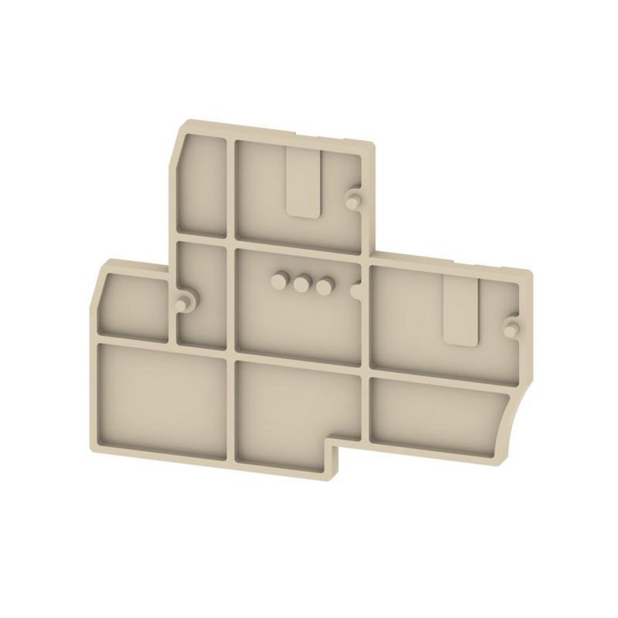 Afsluit- eindplaat h:45.4mm b:5.08mm V- 1070100000 VVE=20