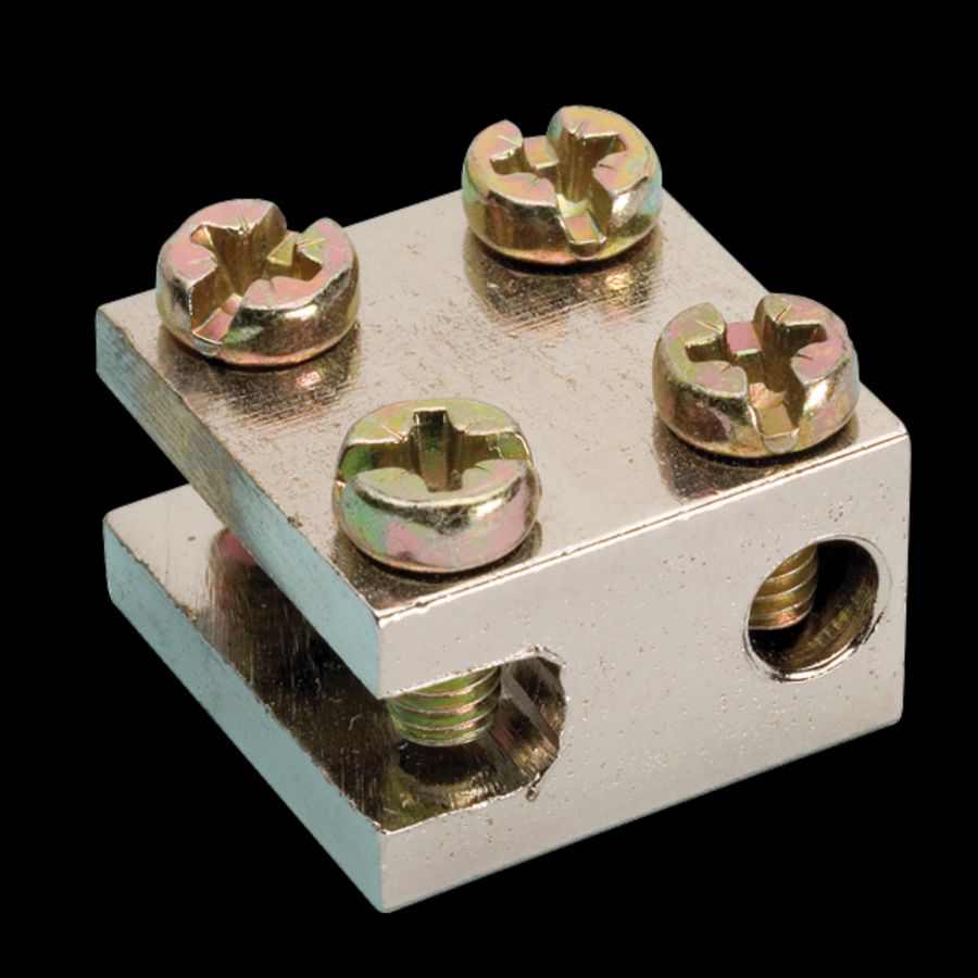 Radiatorklem (I) 1x16 + 1x6mm² rechte zij-inleg