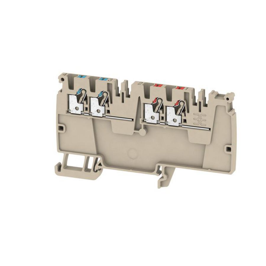 Doorvoer klem p.d.beige 2.5mm² 24A 50 1988230000 VVE=50