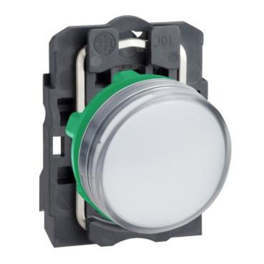 Pilot light complete 24V White