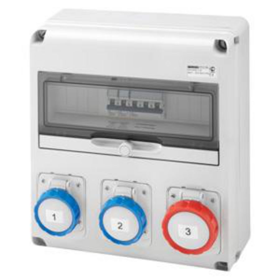 Q-DIN 14 DBO-3 IEC 309-IP65