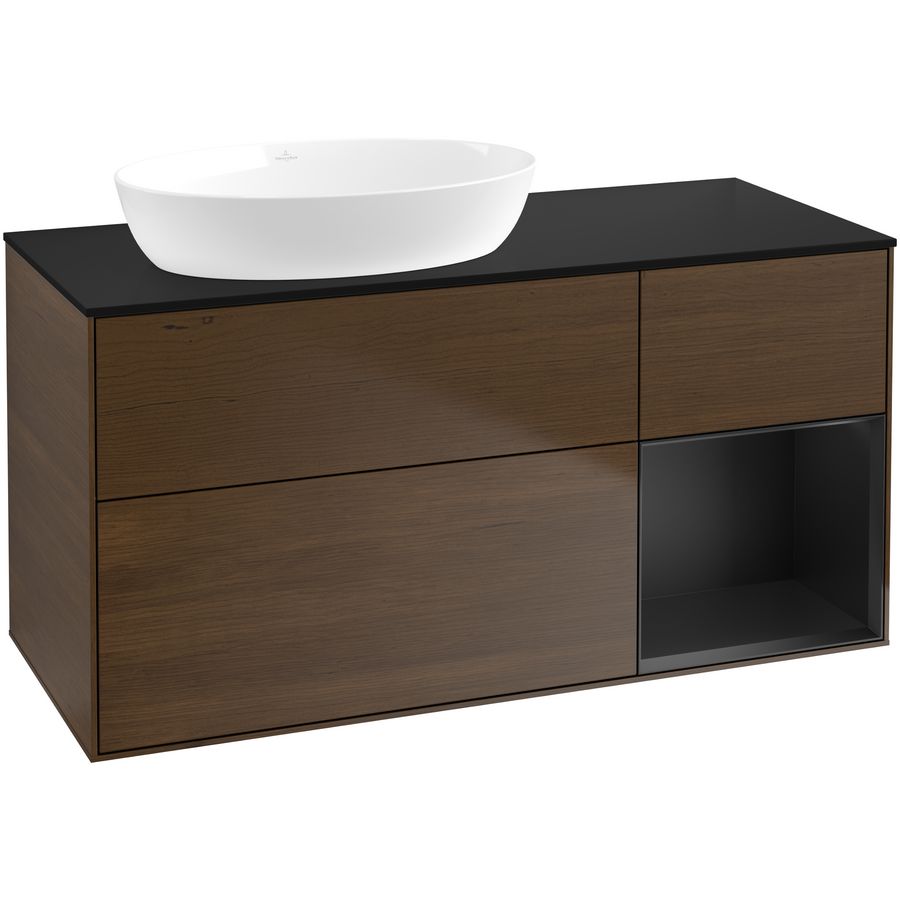 Wastafelonderkast Finion 1200x603x501mm W.Veneer GA52PDGN