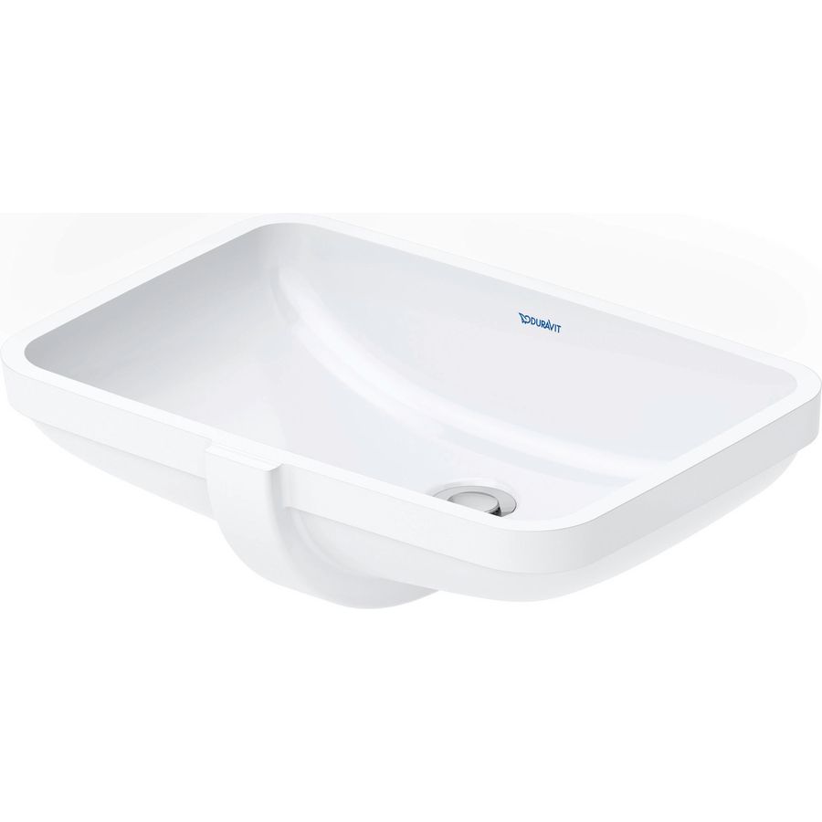 Duravit No.1 Inbouwwastafel Wit Hoogglans 490mm