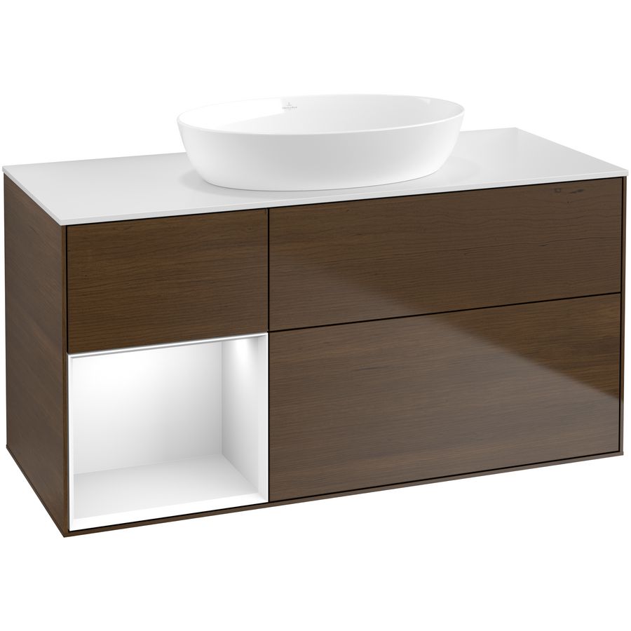 Wastafelonderkast Finion 1200x603x501mm W.Veneer GA61GFGN