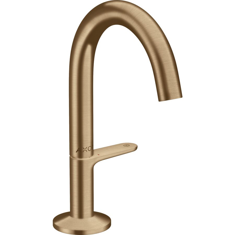 Wastafelmengkraan met afvoerplug Brushed Bronze AX One