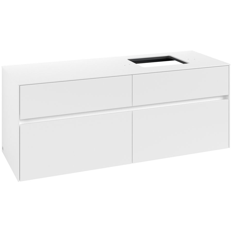 Wastafelonderkast Collaro 1400x548x500mm Wh.Matt C13300MS