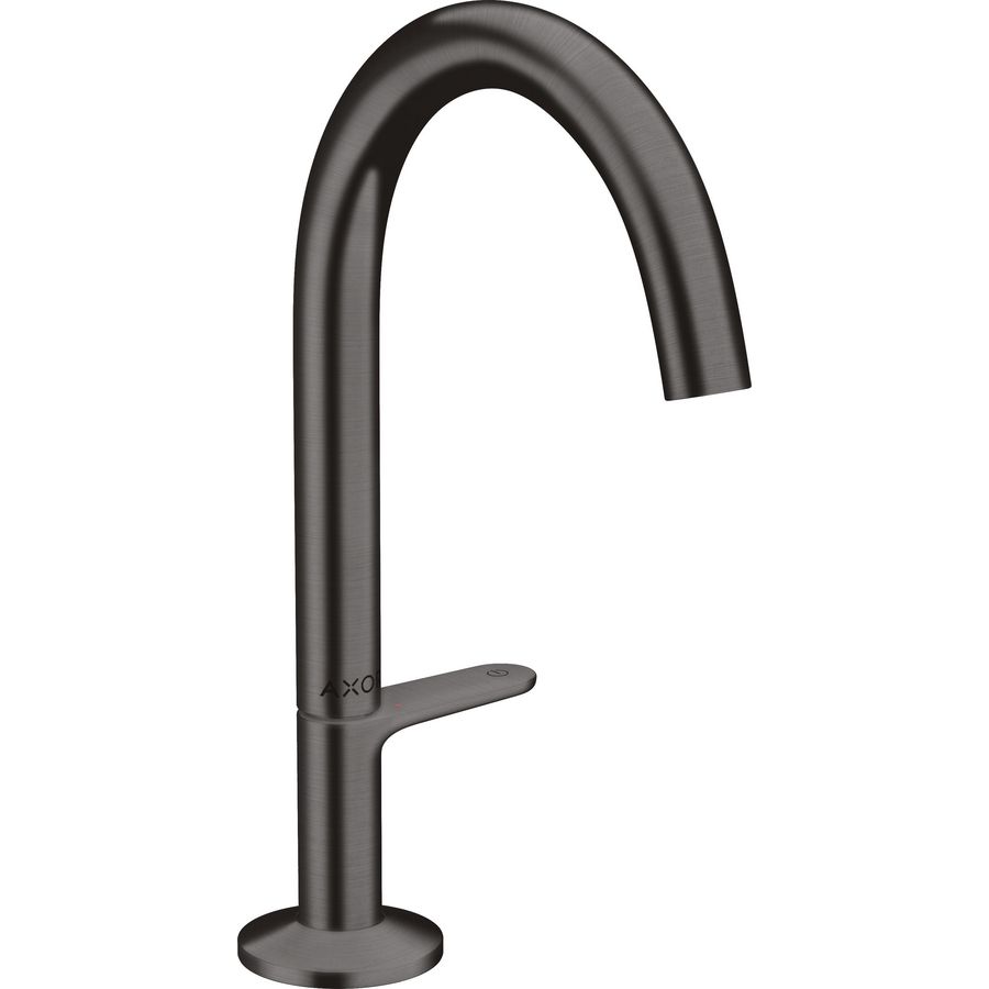 AXOR One wastafelmengkraan m afvoerplug Brushed Black Chroom