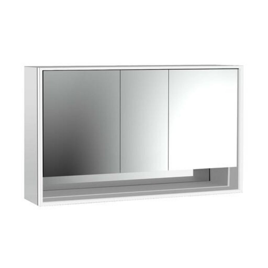 Spiegelkast Loft Bvak opbouw 1600mm 3 deur