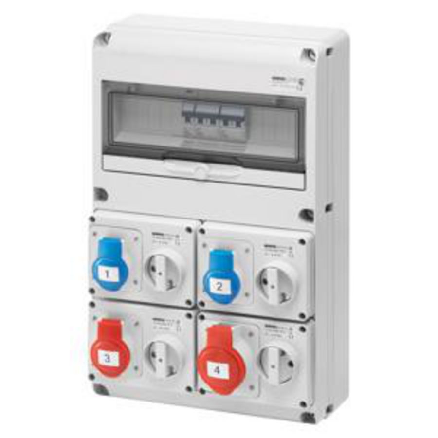 Q-DIN 14 DBO-4 IB HORIZONTAAL SBF-IP44