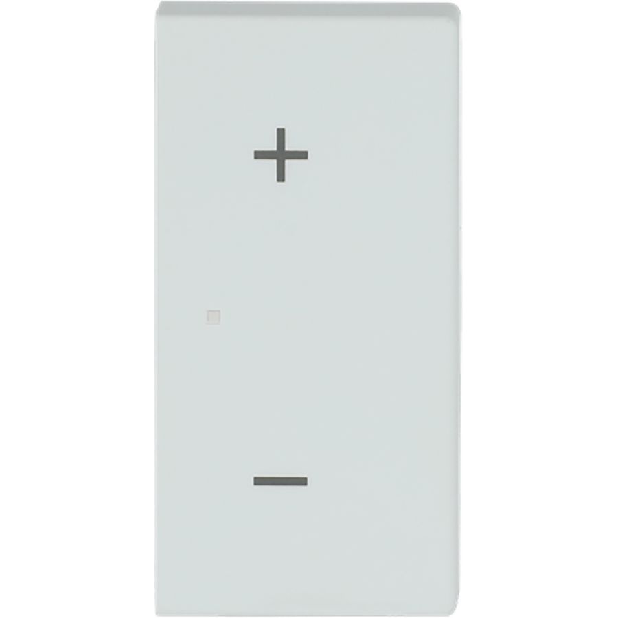 Free@Home wip 2-voudig rechts, audio volume +- Future studio wit mat (6237-22-884)