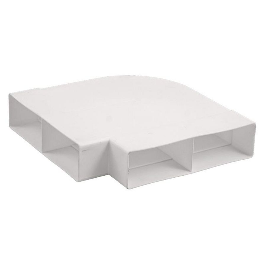 Hoekstuk horizontaal 90° 2x 110X54mm