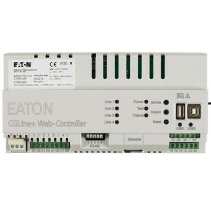 CGLine+ Web-controller max. 800 armaturen DIN rail montage