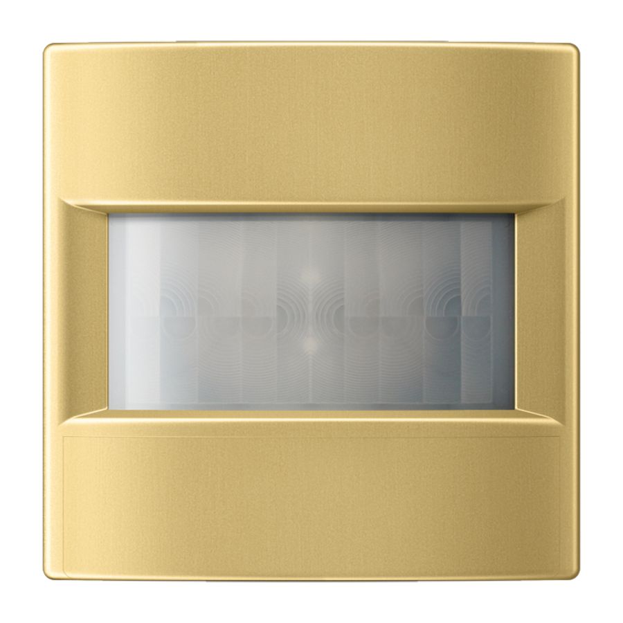 Sensorafdekking universeel 1,10M messing klas KNX