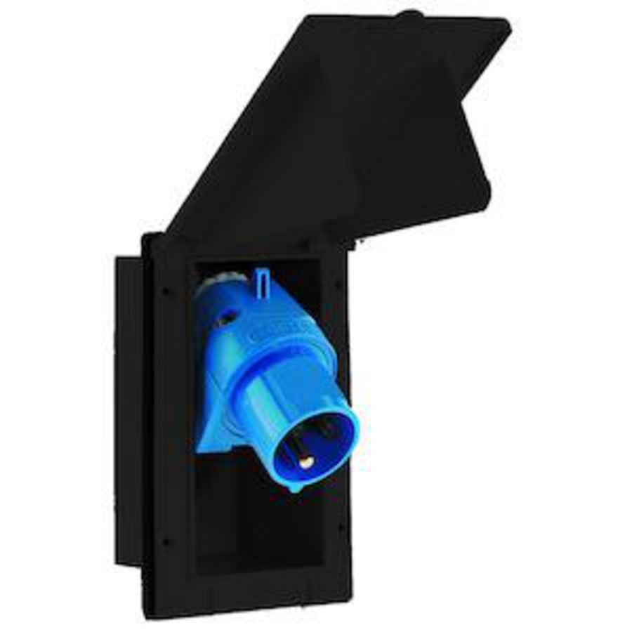 TCD 6h 16A 3P 230V IP44 163x102 Inb Zw