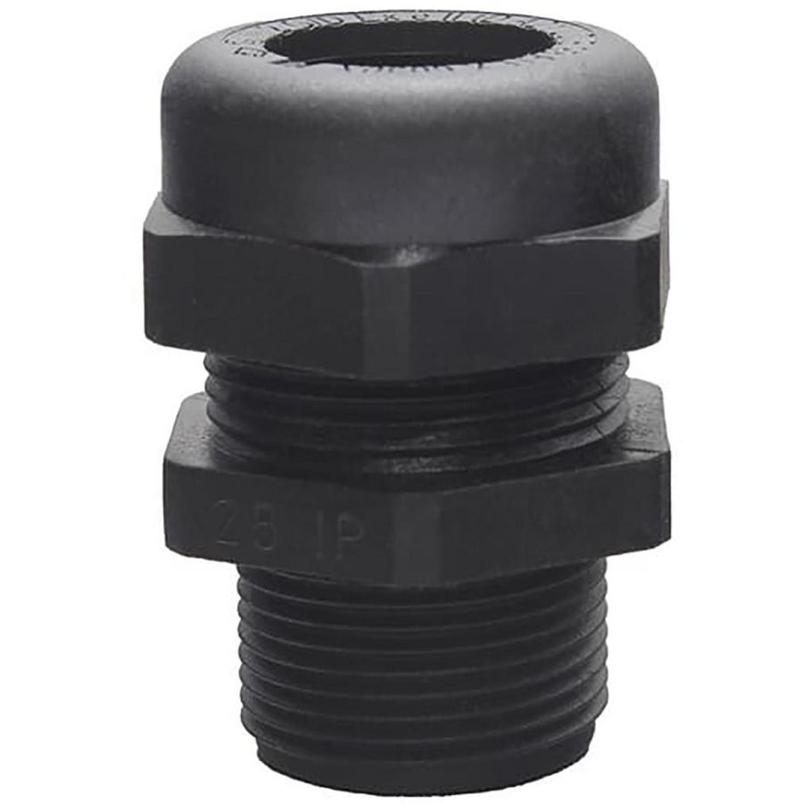 Wartel aftrekbare ATEX EXE poly 6+25 glasvezel M16 Zw VVE=25