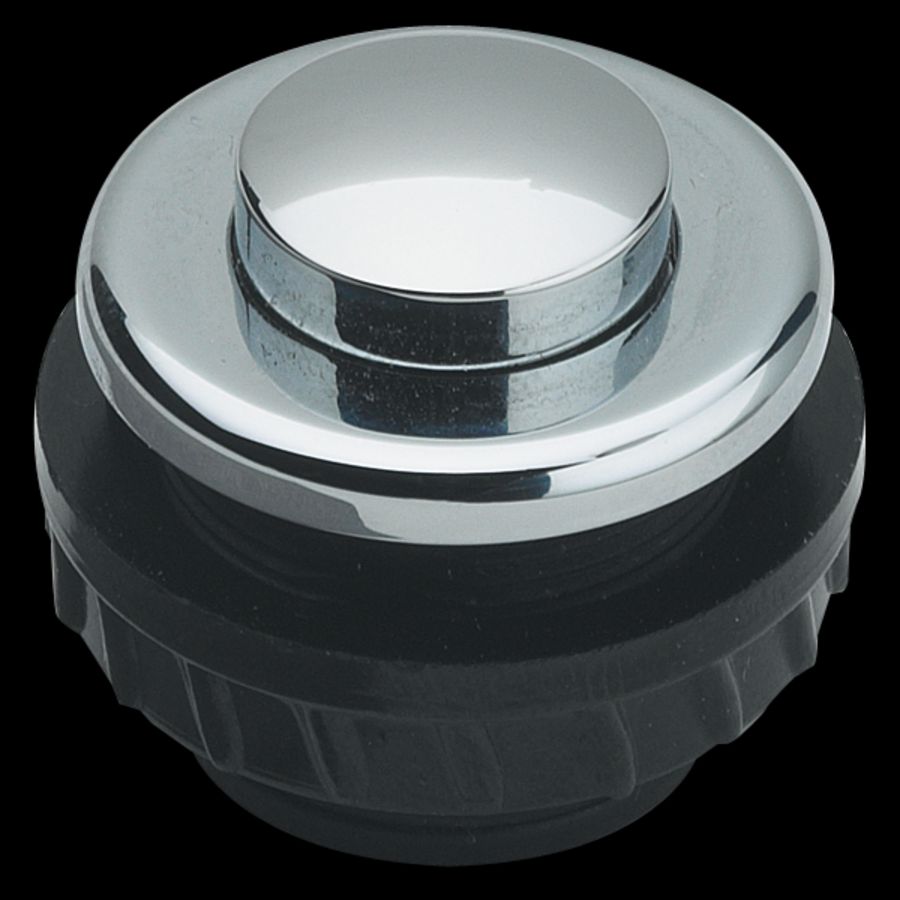 Deurcontact inb steekcontacten IP54 verchroomd messing VVE=5