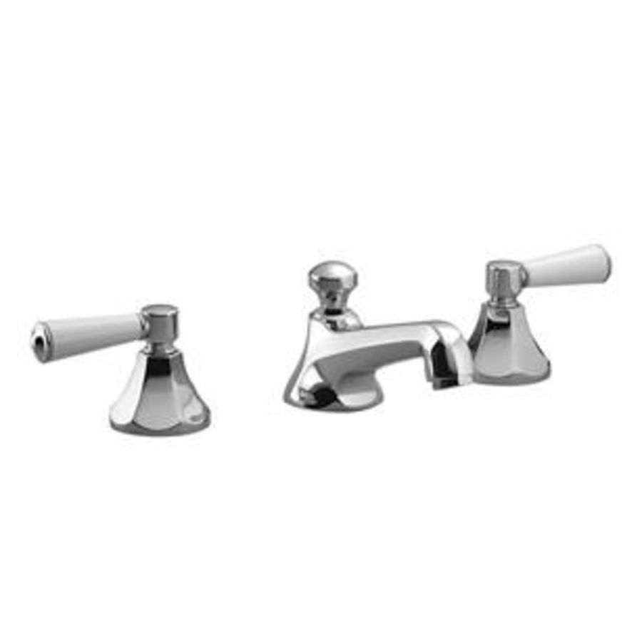 Madison 3gat wastafelmengkraan  +afvoergar. Platina 20700360-06