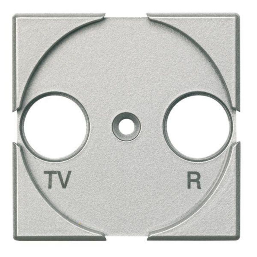 Afdekplaat R-TV 2 modulen Axolute Tech
