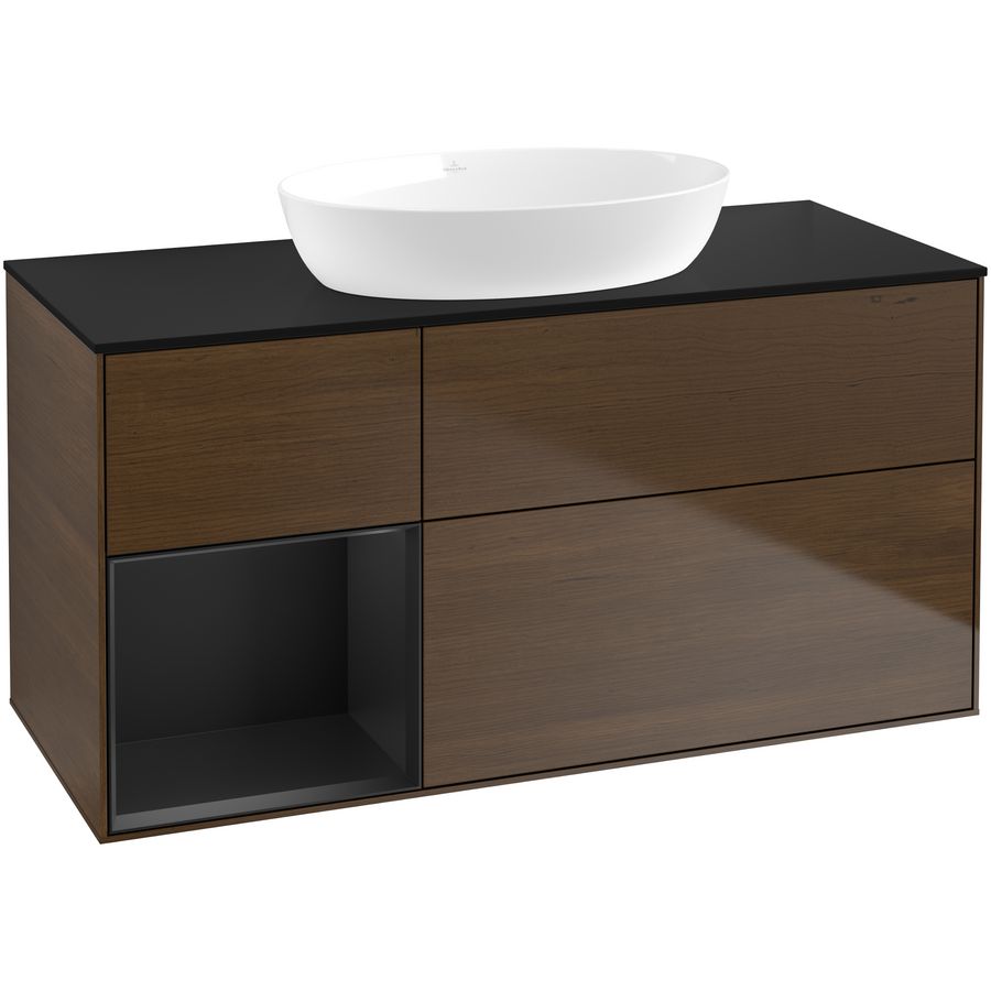 Wastafelonderkast Finion 1200x603x501mm W.Veneer GA62PDGN
