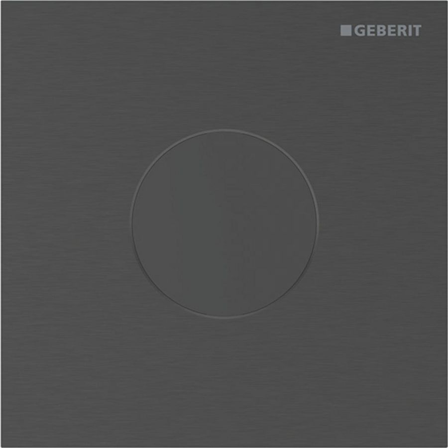 Urinoirsturing elektronisch netvoeding type 40 ROUND: zwart chroom/geb easy to-clean