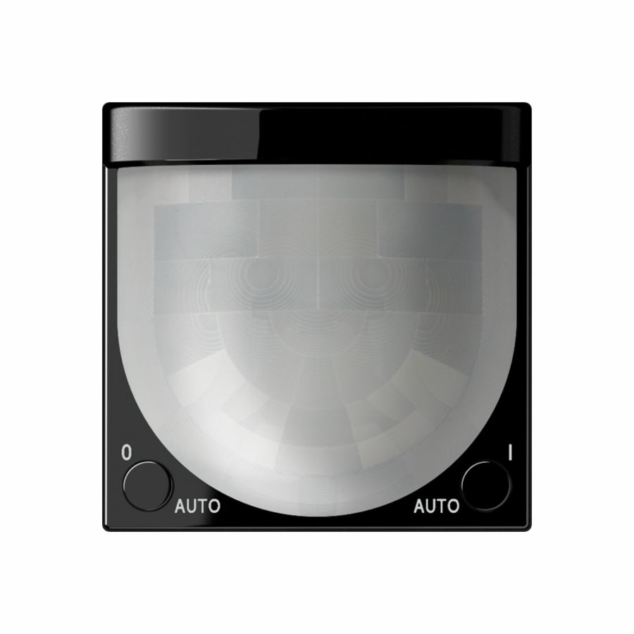 Sensorafdekking standaard 2,20M A(S) zwart KNX