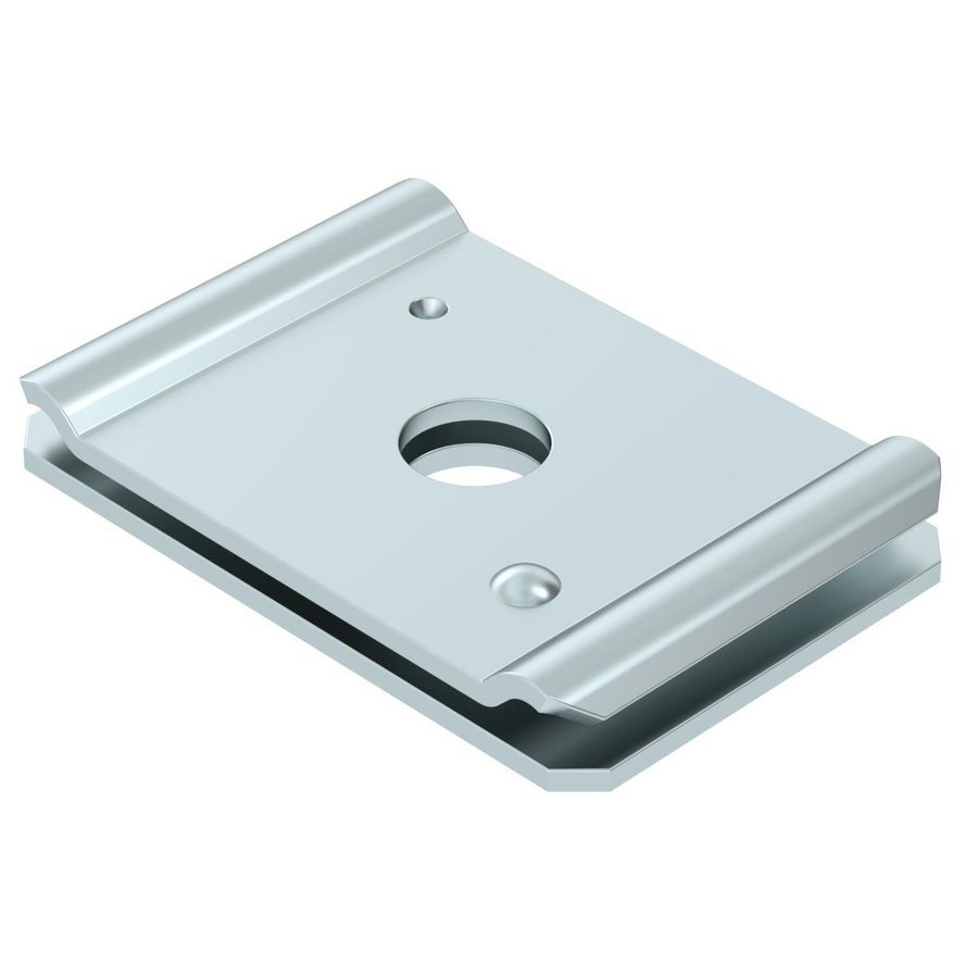 Centrale ophangbeugel voor draadstang M10 60x40 VVE=25