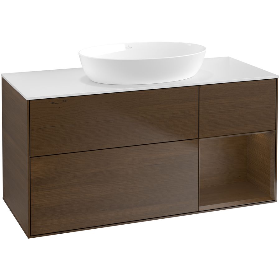 Wastafelonderkast Finion 1200x603x501mm W.Veneer GA71GNGN