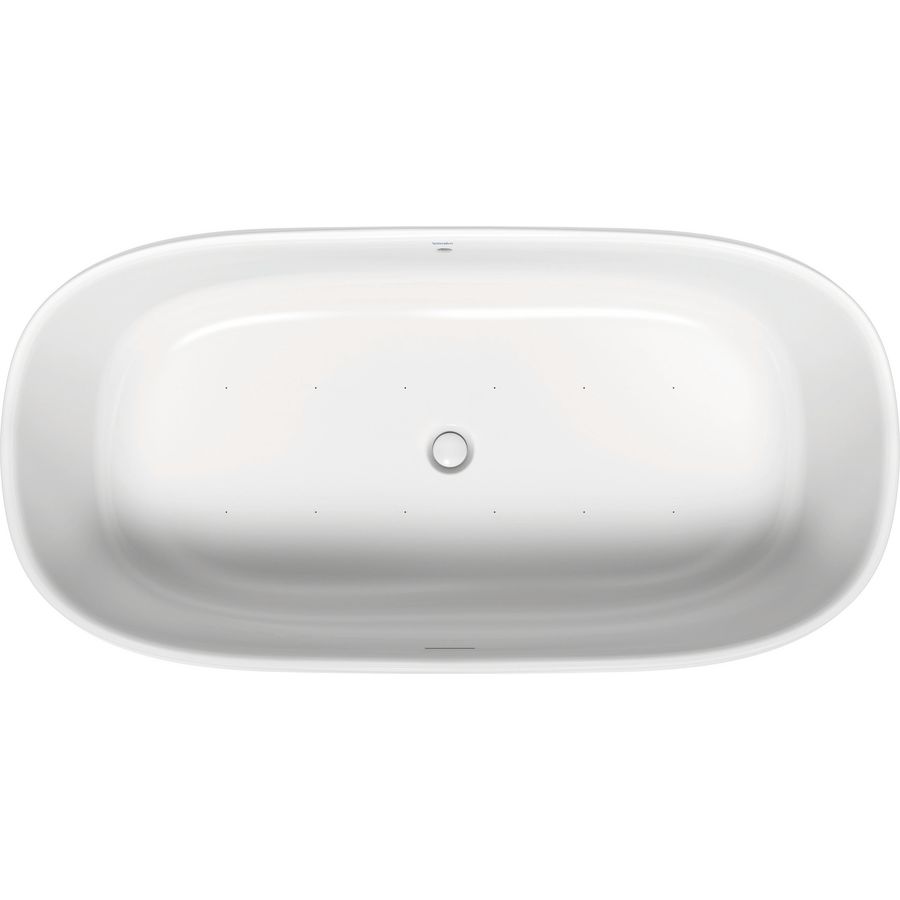 Zencha #760463 Whirlpool wit Mat 180x90cm incl. poten en afvoergarnituur